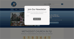 Desktop Screenshot of methodistfiji.org