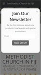 Mobile Screenshot of methodistfiji.org